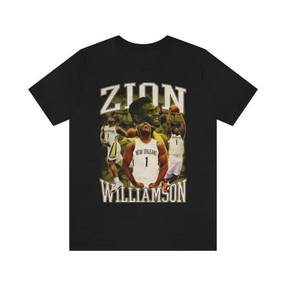 Zion Williamson 90s Style Retro Tee T Shirt Retro Inspired